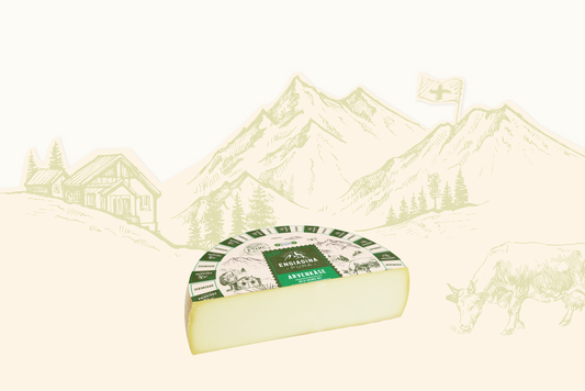 Bio Engiadina Pura Arvenkäse halber Laib
